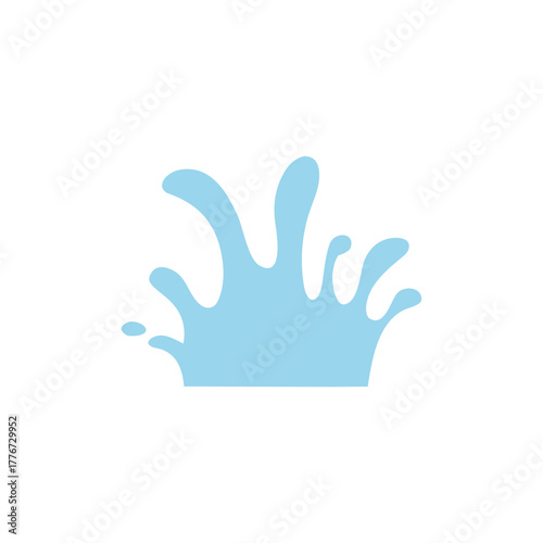 water splash vector