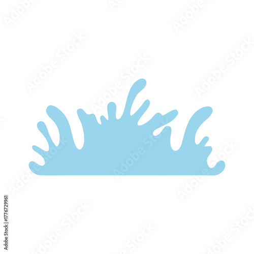 water splash vector