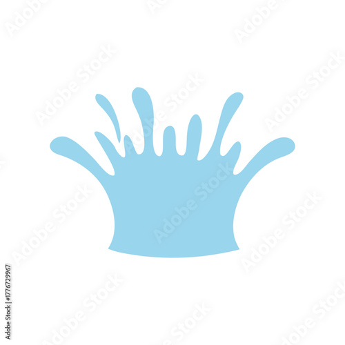 water splash vector