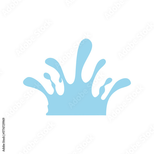water splash vector