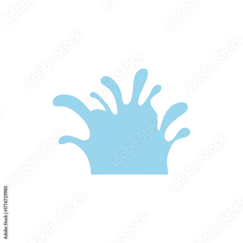water splash vector
