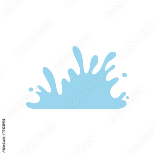water splash vector