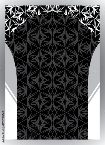 Ash and Black Jersey Design