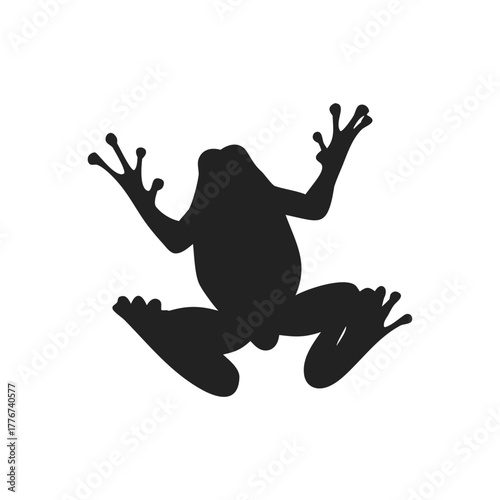 Frog silhouette