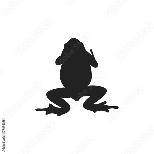 Frog silhouette
