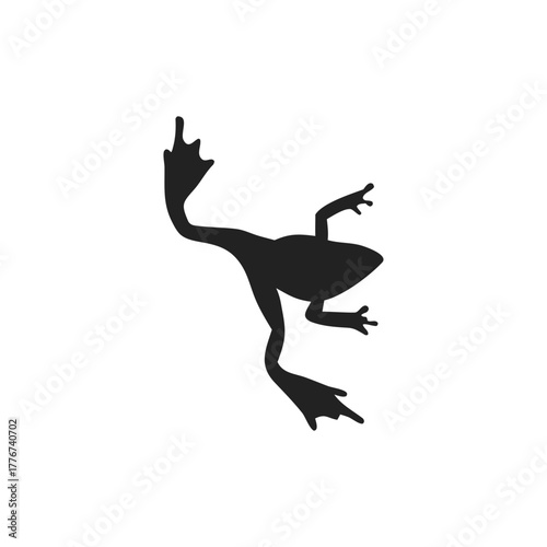 Frog silhouette