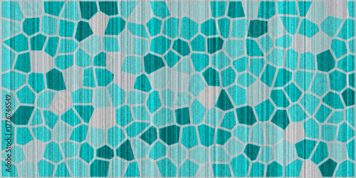 seamless pattern with blue water drops
