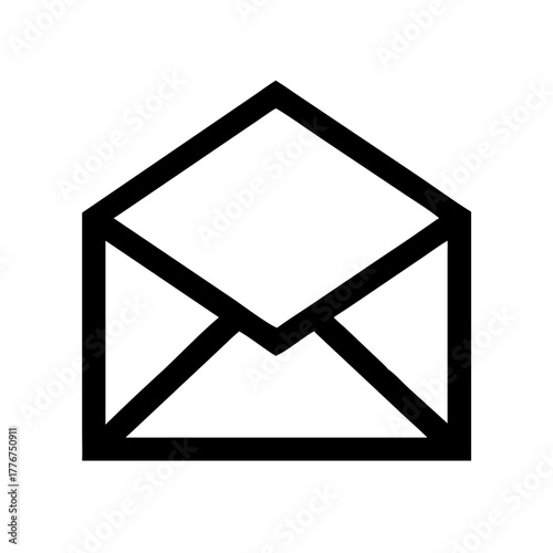 envelope open, mail icon, open envelope, email notification, message icon, inbox mail, email symbol, communication icon, new message alert, incoming mail, digital correspondence, open mail symbol, rec