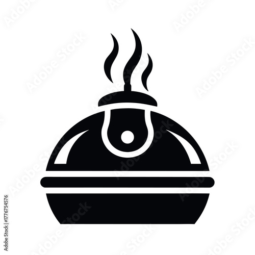Humidifier Silhouette Vector Illustration