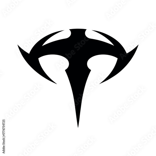 Razor Silhouette Vector Illustration