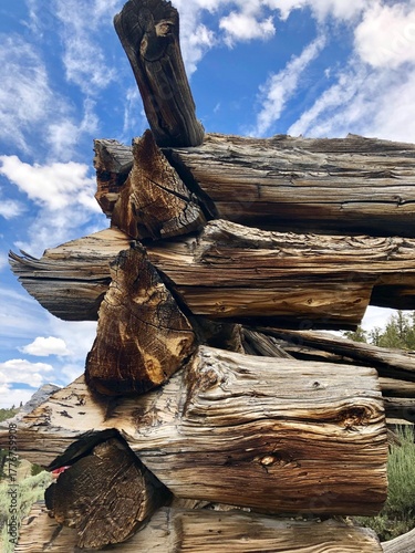 old log cabin