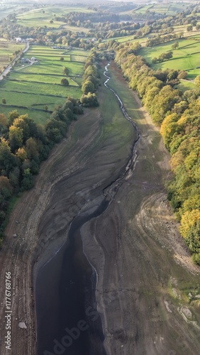 Loxley Reservoir, Sheffield: Low Water, Natural Beauty