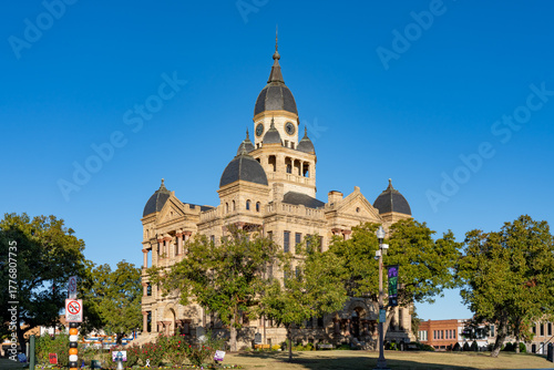 Old Denton County Courthouse in Denton, Texas