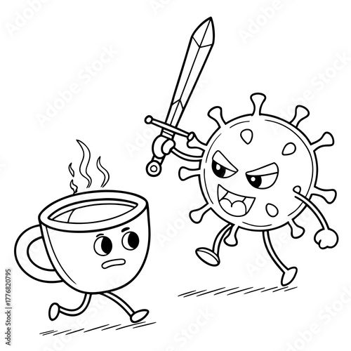 cup of tea vs a virus 