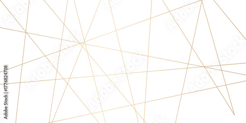  luxury geometric premium golden random chaotic lines on transparent background. Luxury banner presentation gold line vector, illustration.	
