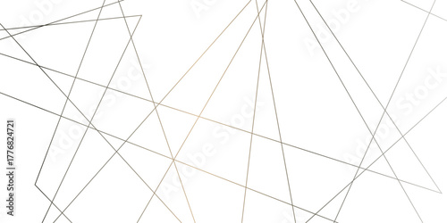  luxury geometric premium golden random chaotic lines on transparent background. Luxury banner presentation gold line vector, illustration.	
