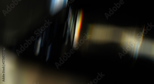 Billede på lærred Blurred light overlay background for design