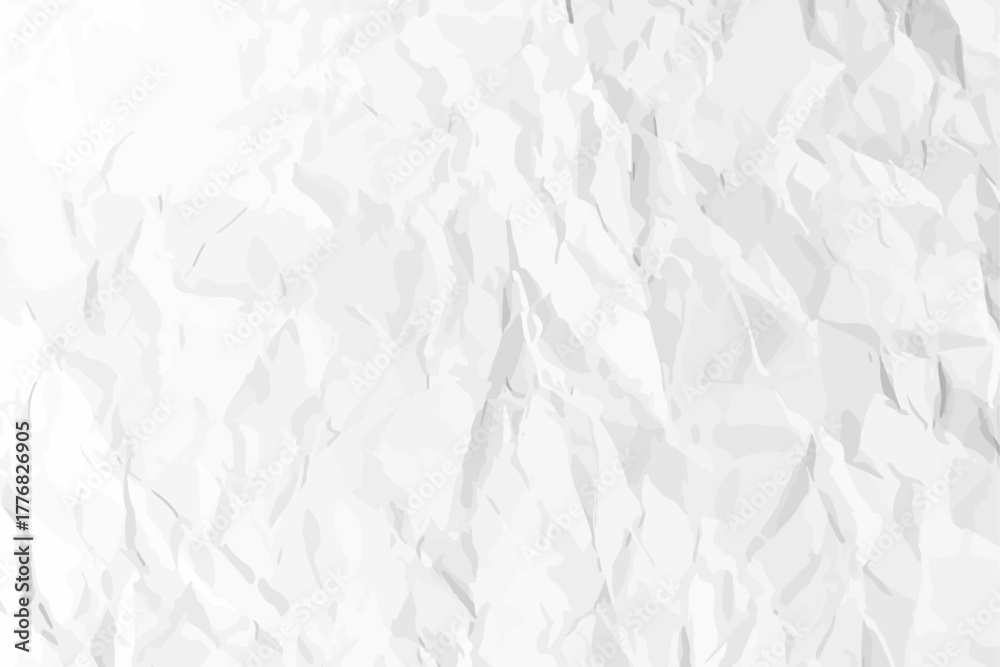 Obraz premium White clean crumpled paper