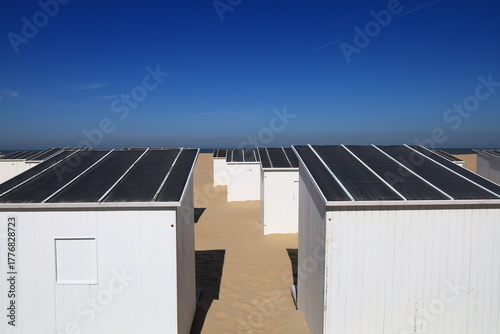 Ostend, Belgium - April 10, 2025 - Ostend located in the province of West Flanders in the Flemish Region of Belgium