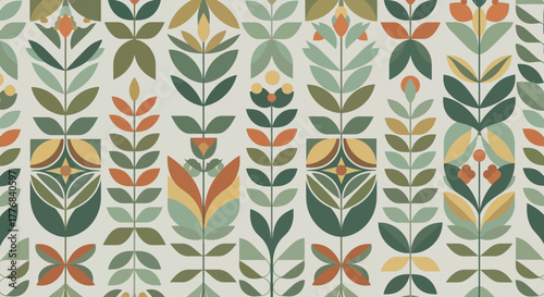 Modern rgb banner advertisement design with abstract graphic elements and bold typography