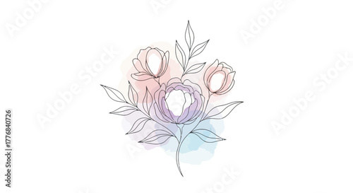 Modern rgb banner advertisement design with abstract graphic elements and bold typography for promotional use