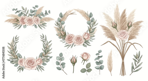 Dynamic rgb banner advertisement design featuring abstract shapes and text elements for promotional campaigns