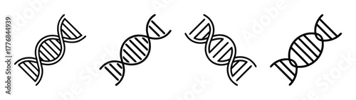 Dna molecule structure genetic code helix biology science deoxyribonucleic acid diagram illustration