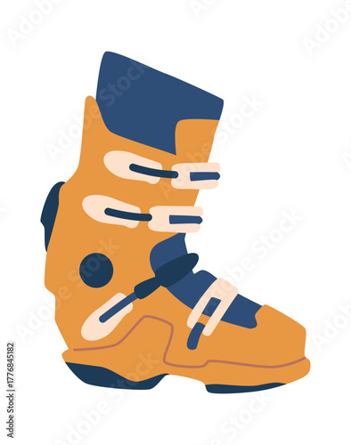 Snowboarding or ski sports boots