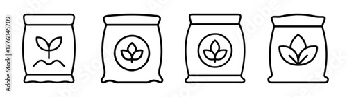 Vector illustration of sugar packets sweetener packets with leaf design for food and drink items