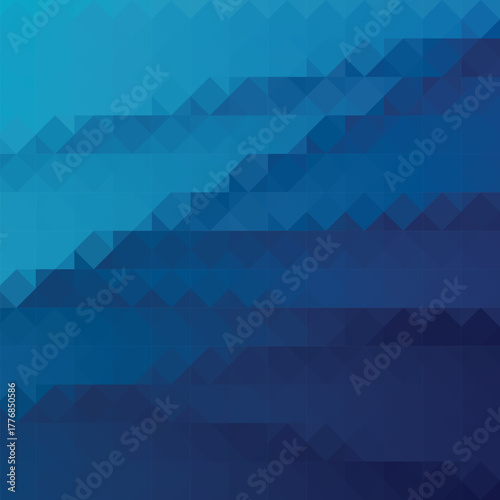 dark blue geometric background. mosaic style. eps 10