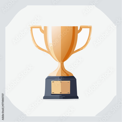 Trophy concept for awarding achievement and championship accomplishments
