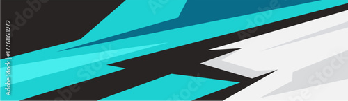 decal wrap design vector. Graphic abstract stripe racing background kit designs for vehicle, race car, rally, adventure and livery