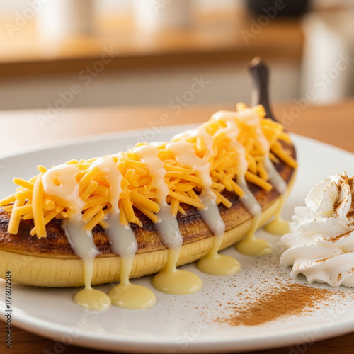 delicious ready-to-serve cheese banana