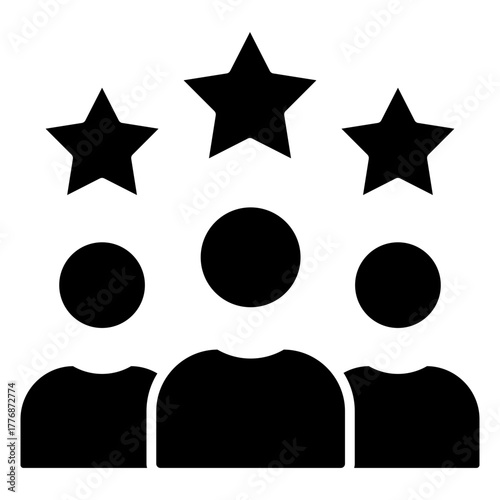 Satisfaction Glyph Icon