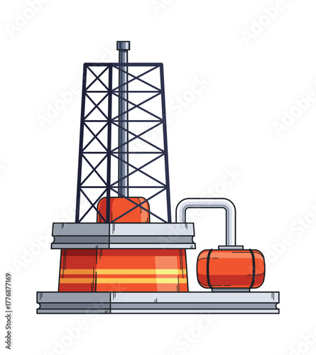 Petroleum extraction oil industry equipment