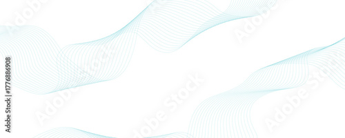 Abstract vector background with wavy lines
