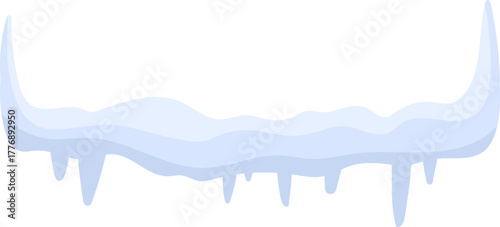 Icicles and Snowy Edge