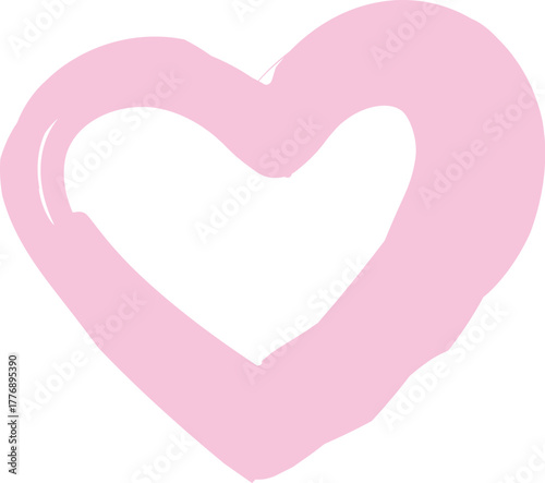 Hand-Drawn Heart Shape