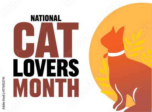 National Cat Lovers Month for cat lovers