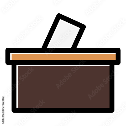 voting box icon