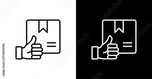Product Reliability  White Icon Set Design