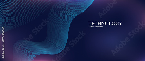 abstract technology particles lines mesh background,vector Eps10