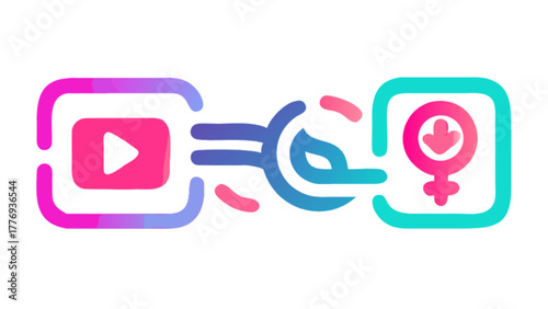 Content creation process illustration