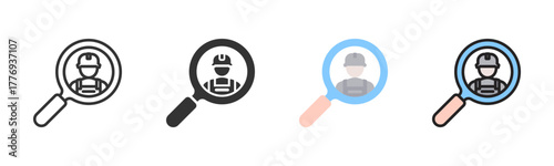 Recruit Icon Pack In Multiple Styles