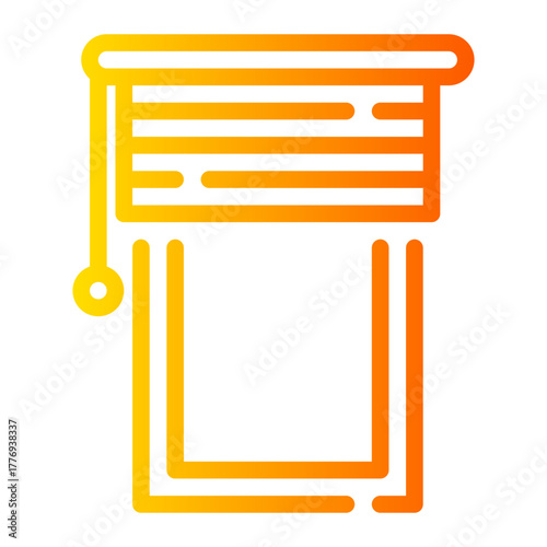 blinds gradient icon