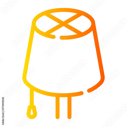 lamp gradient icon