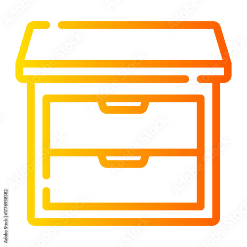 night stand gradient icon