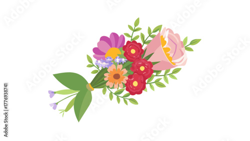 Beautiful bouquet of flowers