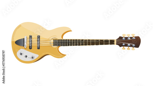 Vintage electric guitar