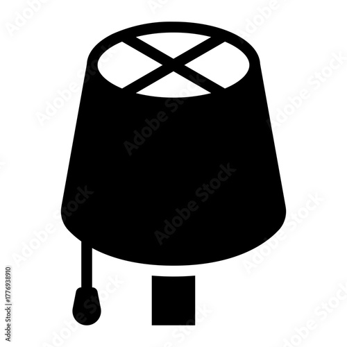 lamp glyph icon